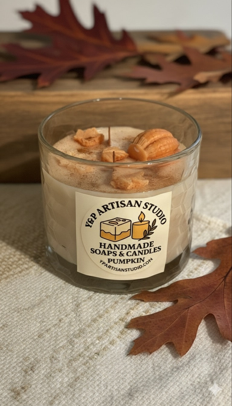 Pumpkin Spice Candle-Y&P Artisan Studio