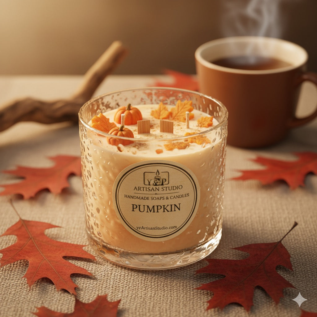 Pumpkin Spice Candle-Y&P Artisan Studio