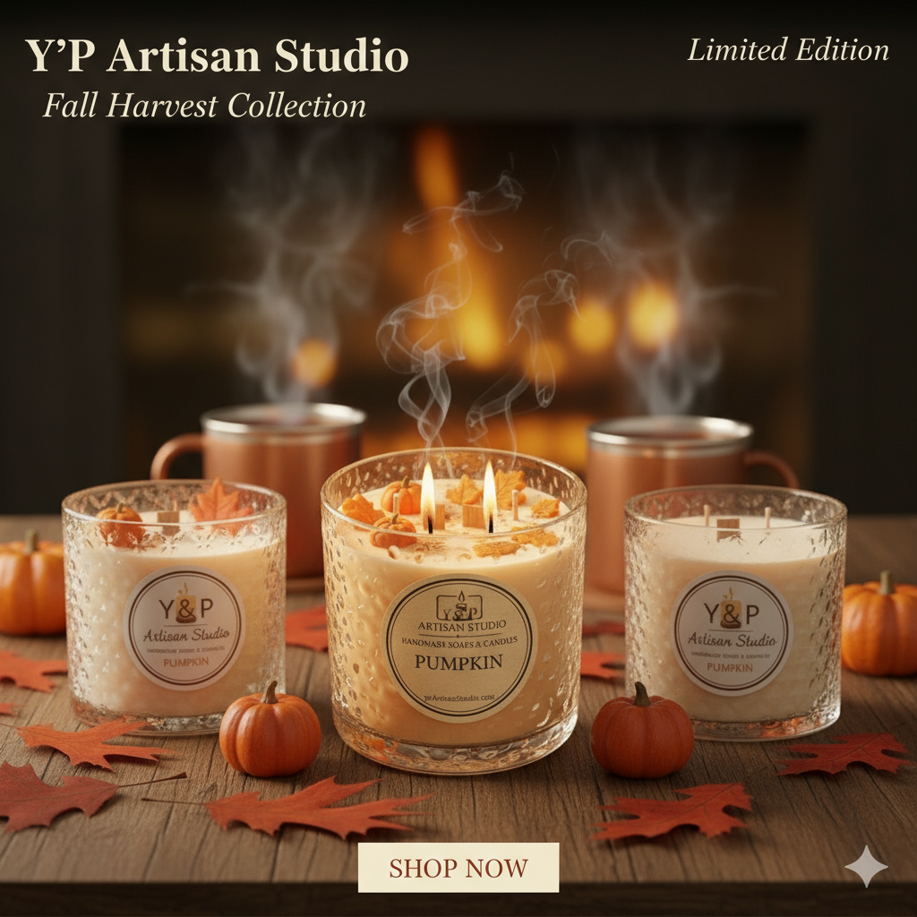 Pumpkin Candles Promotional Banner